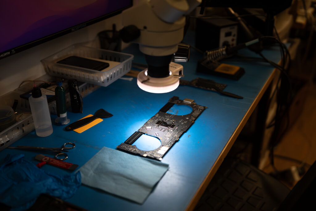 Advanced motherboard repair and micro soldering in Seattle and Bellevue